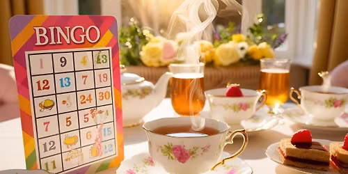 Afternoon Tea Bingo - Just 6 spaces left!