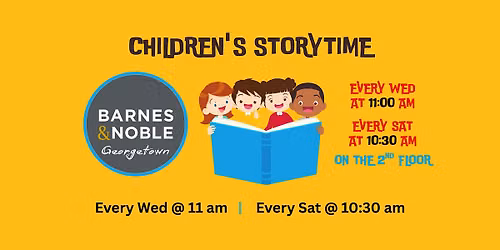 Children's Story Time at Barnes & Noble Georgetown