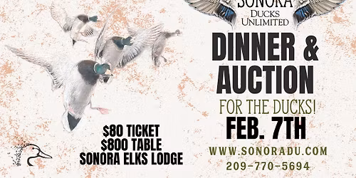 Sonora DU Dinner & Auction