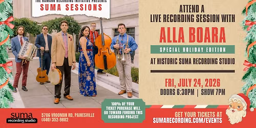 Suma Sessions: Alla Boara
