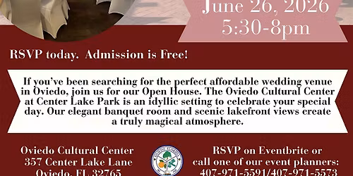 Wedding Venue Open House