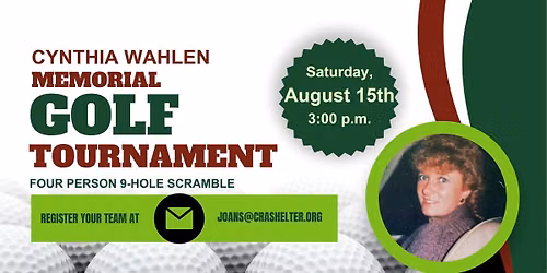 13th Annual Cynthia Wahlen Memorial Golf Tournament