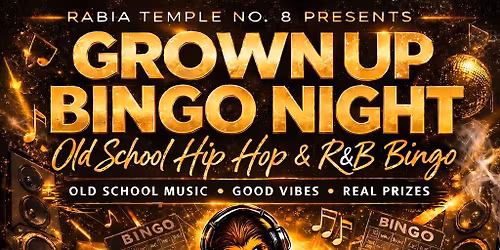 \ud83c\udfb6 R8 Old School Hip-Hop & R&B Bingo \ud83c\udfb6