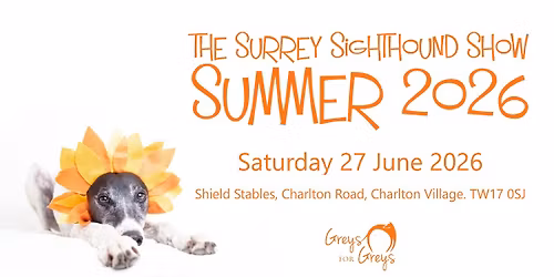 Surrey Sighthound Show Summer 2026