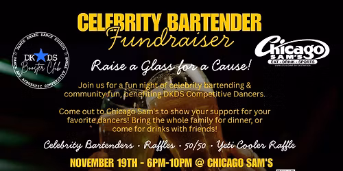 DKDS Booster Celebrity Bartender Fundraiser 