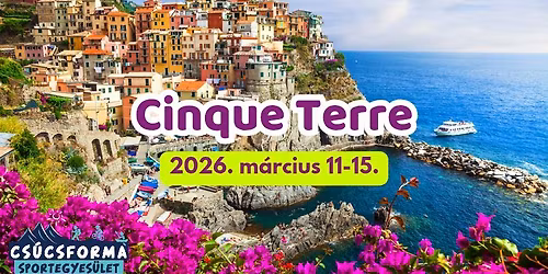 Cinque Terre Speciale (Megtelt)