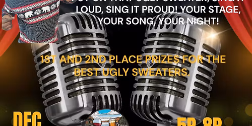 Charaoke\/Ugly Sweater Night.