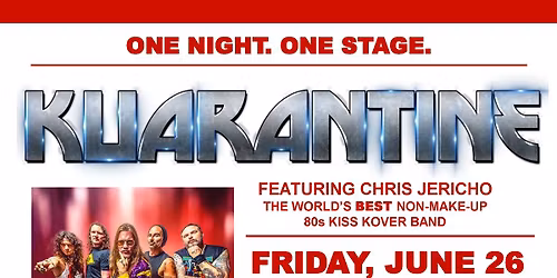 KUARANTINE, ENUFF Z' NUFF & DR CHANG LIVE!!!