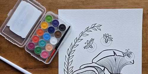 Water-COLORing at Good NAtured 12\/11\/2025