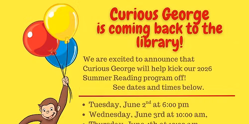 Storytime with Curious George