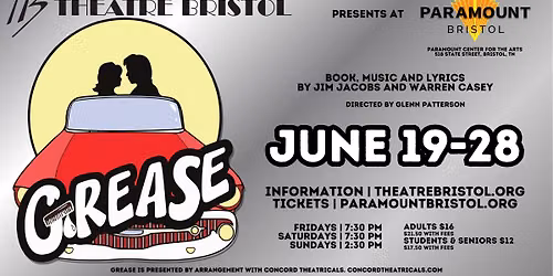 "Grease" presented by Theatre Bristol at Paramount Bristol