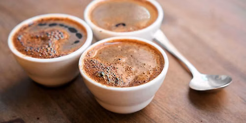 Cupping at Joe Roastery