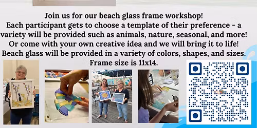 Beach Glass Frame - Charleston