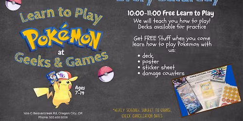 Pok\u00e9mon TCG Learn to Play