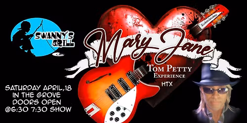 Into The Great Wide Open at Swanny's Grill