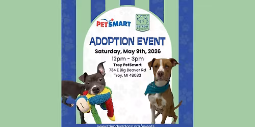 Dog Adoption Event - Troy PetSmart