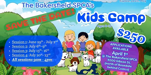 Kids & Critters Day Camp - 4 Sessions! (see dates below)