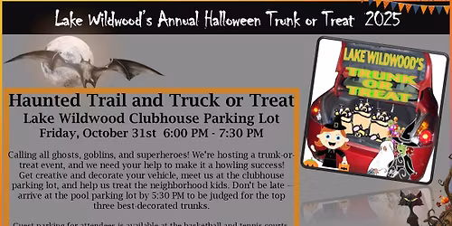Members Haunted Trail and Trunk-or-Treat