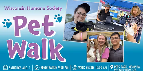 Pet Walk Racine-Kenosha | Benefiting shelter animals!