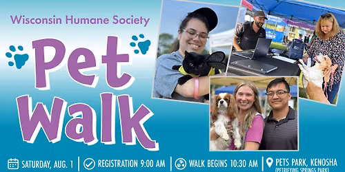 Pet Walk Racine-Kenosha | Benefiting shelter animals!