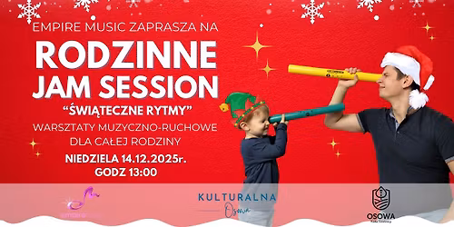 Rodzinne Jam Session "\u015awi\u0105teczne Rytmy"