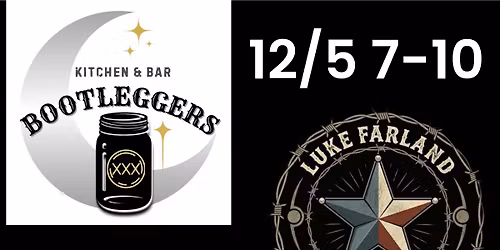 Luke Farland Music is back at Bootleggers in Waterloo, IA.