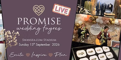 Swansea. com Stadium Wedding Fayre - Sunday 13th September 2026 - Swansea