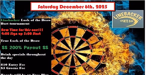 Linebacker December 6th 2025