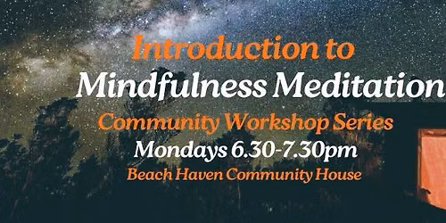 Introduction to Mindfulness Meditation