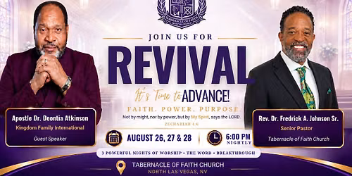 Revival with Apostle Dr. Diontia Atkinson of Kingdom Family International