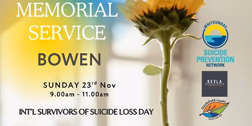Community Memorial Service - Suicide Loss 