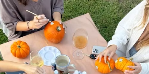 Pumpkin paint party \ud83c\udf83