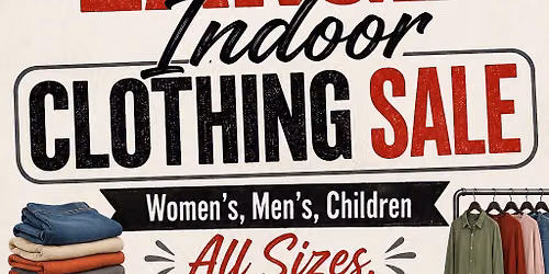 Large indoor sale!