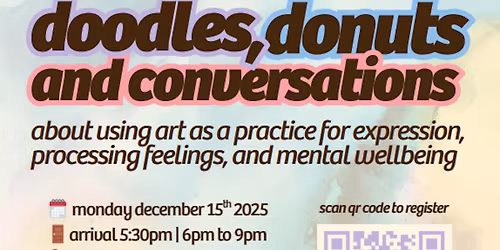 Doodles, Donuts and Conversations An Evening of Creativity & Conversation