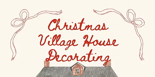 Christmas Village House Decorating \ud83c\udf84