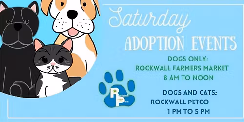 Adoption Event (Cats & Dogs)