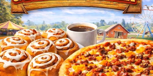  Breakfast Pizza and Cinnamon Roll Breakfast at the 2026 Wapello County Expo