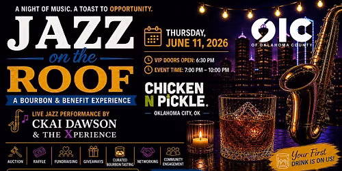 Jazz on the Roof: A Bourbon & Benefit Experience