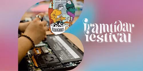 Reddingakaffi: rafr\u00e6nar vi\u00f0ger\u00f0ir \/ Repair Caf\u00e9: Electronic Repairs