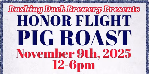 Honor Flight Pig Roast