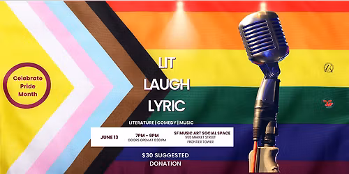 Lit Laugh Lyric: Celebrate Pride!