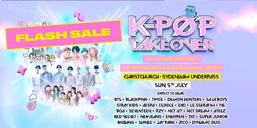K-Pop Takeover Is Coming To Christchurch!