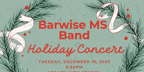 Barwise Band Holiday Concert
