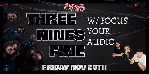 THREENINESFINE \/ FOCUS YOUR AUDIO
