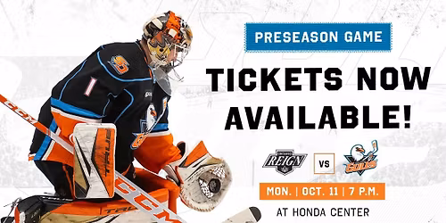 San Diego Gulls at Ontario Reign at Toyota Arena - CA