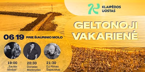 Geltonoji vakarien\u0117 prie molo