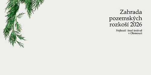 Zahrada pozemsk\u00fdch rozko\u0161\u00ed - Food festival