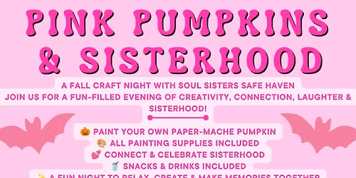 Pink Pumpkins & Sisterhood \ud83e\ude77\ud83c\udf83