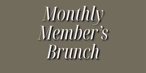 Invite Only - Oak + Pine Members Brunch