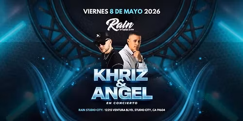 KHRIZ Y ANGEL EN RAIN STUDIO CITY!